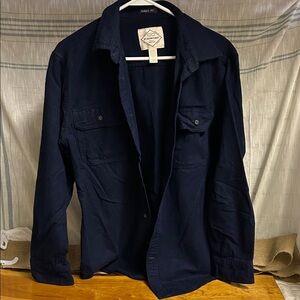 St. John's Bay Dark Blue Men's Casual Shirt